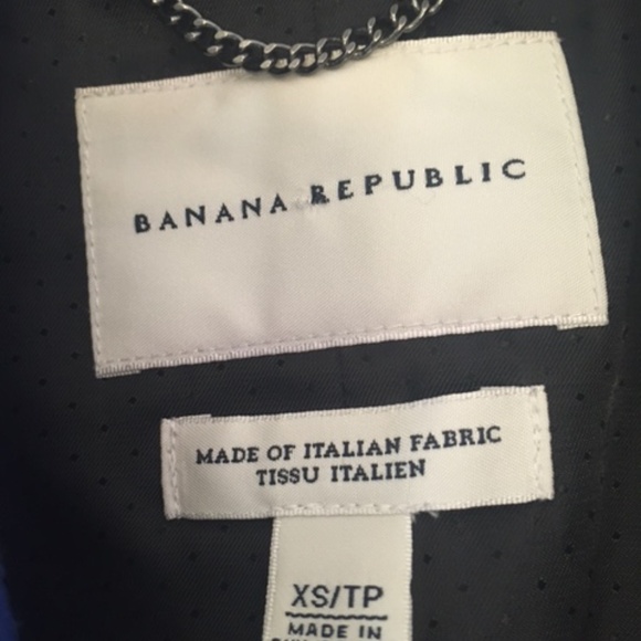 Royal blue wool pea coat - Picture 4 of 5